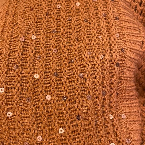 Soft Surroundings Rust Cardigan Sweater - Picture 11 of 11